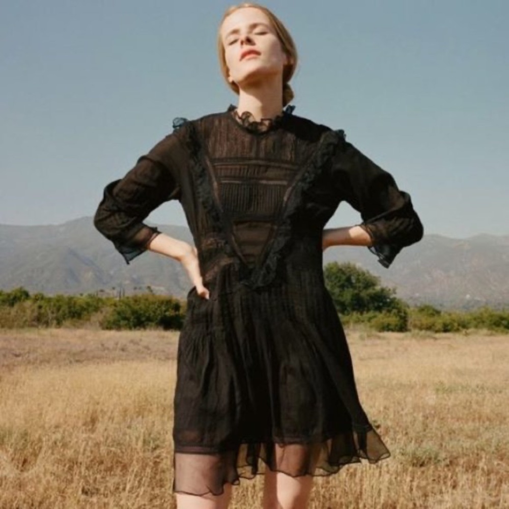 Black DÔEN Paix Mini Dress (Brand NEW)